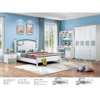 嘻哈年華炫彩青少年兒童床536#（藍天白云）