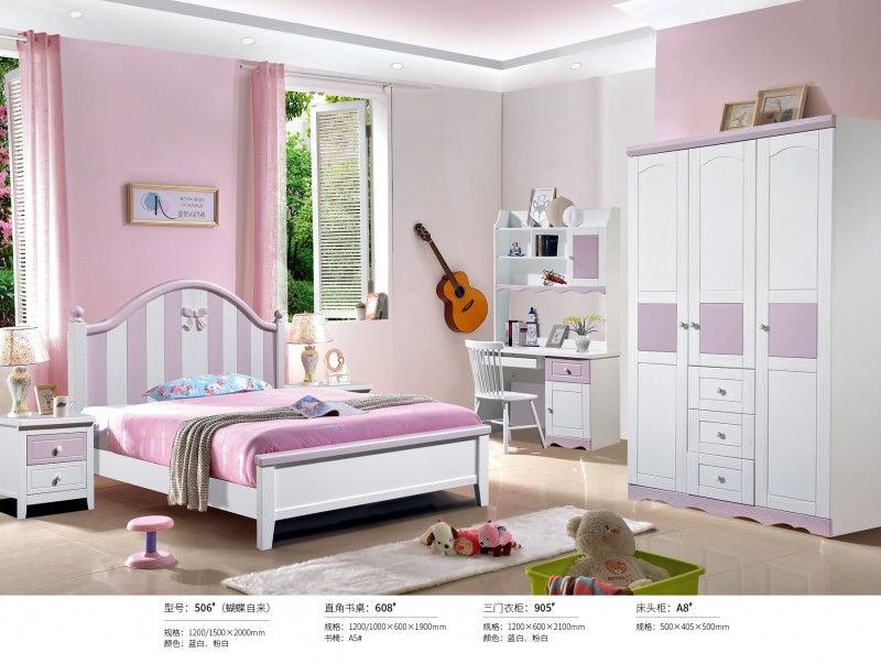 炫彩青少年兒童床506#（蝴蝶自來）