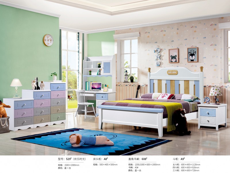炫彩青少年兒童床529#（歡樂時光）