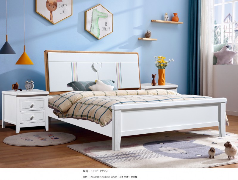 炫彩青少年兒童床1010#（愛心）