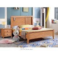 嘻哈年華金絲檀木青少年兒童床069#