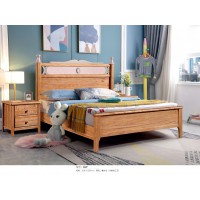 嘻哈年華金絲檀木青少年兒童床068#