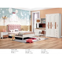 嘻哈年華奶油風青少年兒童床6529#