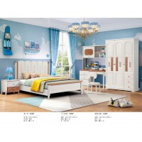 嘻哈年華奶油風青少年兒童床6528#