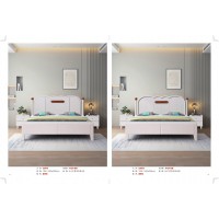 一品尚現代簡約兒童床，南康兒童床、實木兒童床，江西青少年兒童實木家具廠家