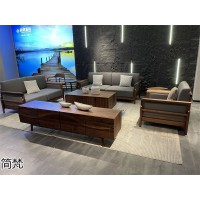 南康北美黑胡桃木家具，江西別墅、會(huì)所、大平層北美黑胡桃木全屋定制，簡(jiǎn)梵家具廠家