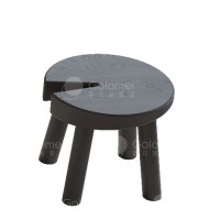 歌樂美白蠟木S2096小凳子