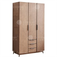 歌樂(lè)美白蠟?zāi)維1021三門衣柜