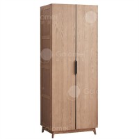 歌樂(lè)美白蠟?zāi)維1021兩門衣柜