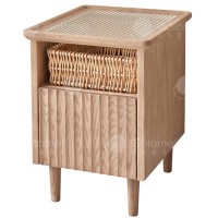 歌樂美白蠟木S1038床頭柜