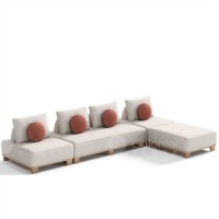 歌樂美白蠟木H6089沙發