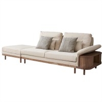 歌樂美白蠟木H6081 2+腳踏+單扶手