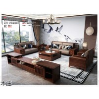 木莊家具，南康新中式烏金木家具，新中式實木家具招商，江西烏金木套房生產廠家