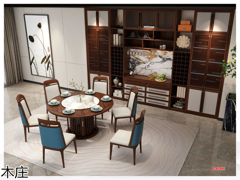 木莊新中式烏金木家具