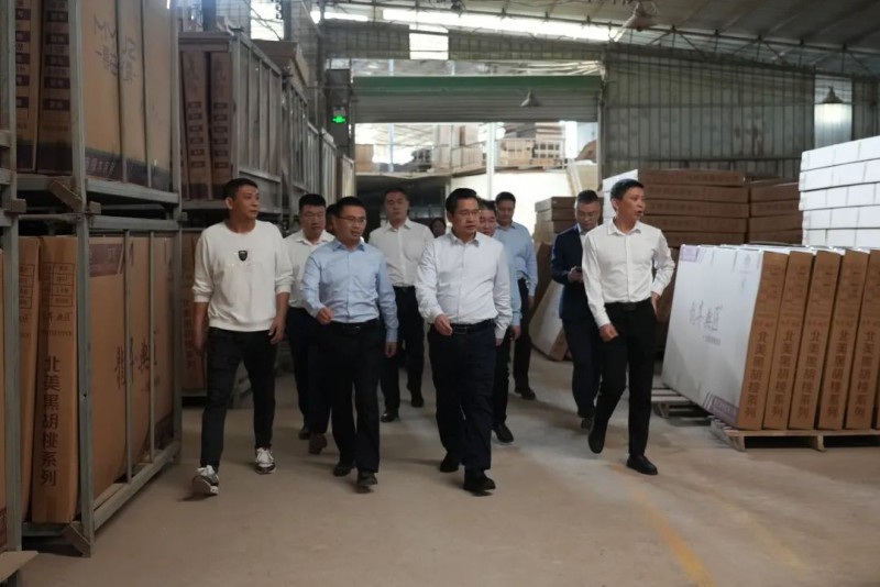 何善錦調(diào)研家具企業(yè)“油改水”工作1