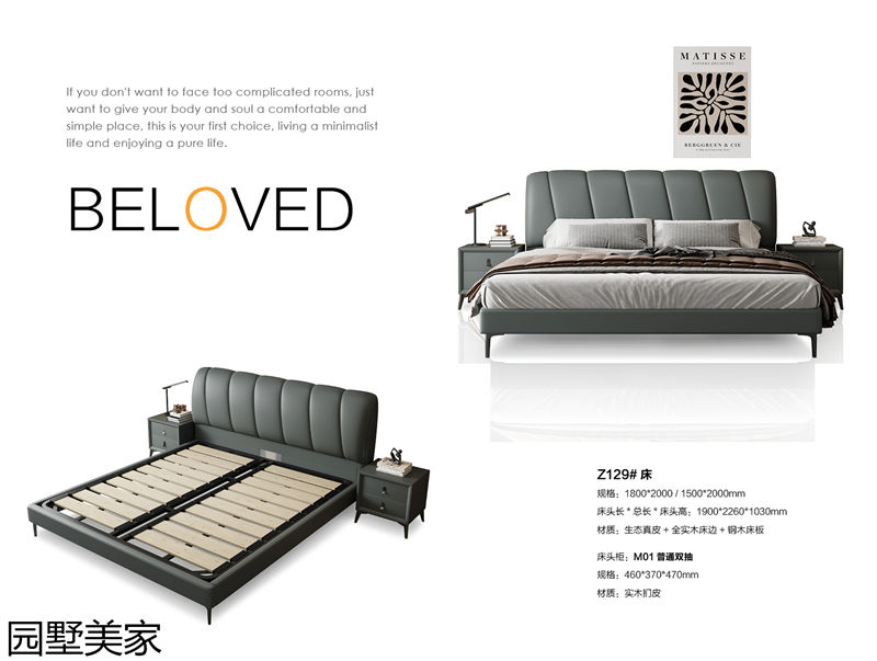 園墅美家輕奢極簡軟體家具