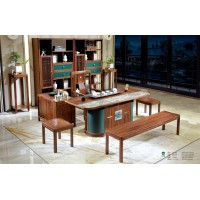 研山茗茶臺Y1006#、茶椅Y2001#、茶凳Y2007#、茶凳Y2008#、茶水柜Y1012#