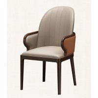 昌龍禾運新中式烏金木餐椅1-522#
