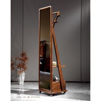 昌龍禾運(yùn)新中式烏金木穿衣鏡1-159#