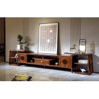 昌龍禾運新中式烏金木電視柜1-235#、伸縮邊柜1-230#