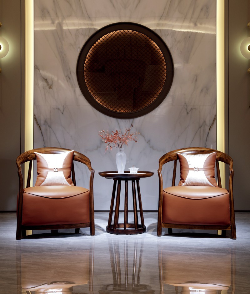 新中式休閑椅1-211#、休閑幾1-228#