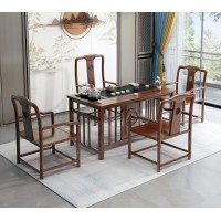 衛(wèi)府里新中式烏金木CT618-12茶臺、CY623主椅、CY625副椅