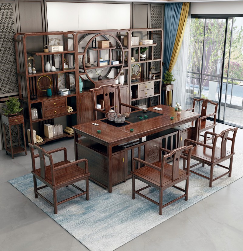 CT620茶臺(550石頭)、BGJ601博古架