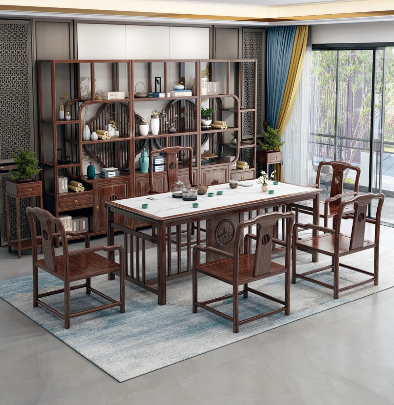 CT621茶臺(巖板款)、BGJ626博古架