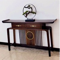 衛(wèi)府里新中式烏金木XG602玄關(guān)