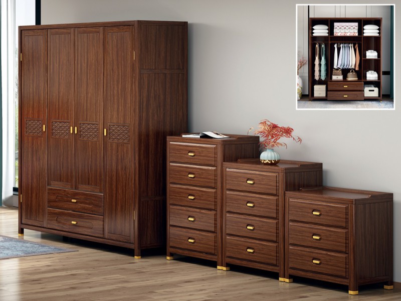 BG605四門衣柜、DG602三斗柜、DG602四斗柜、DG602五斗柜