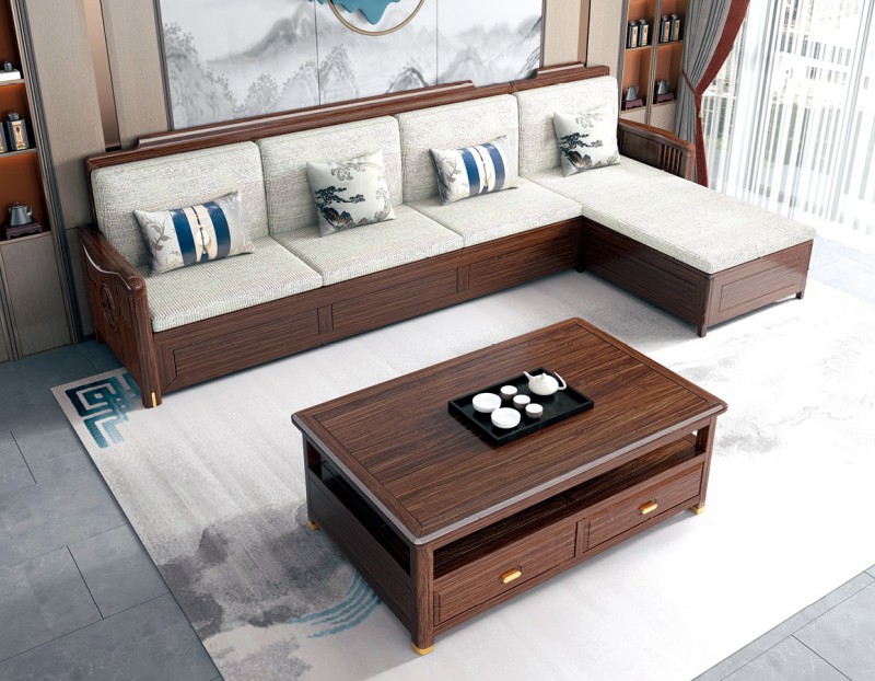 SF616轉(zhuǎn)角沙發(fā)、KT605茶幾