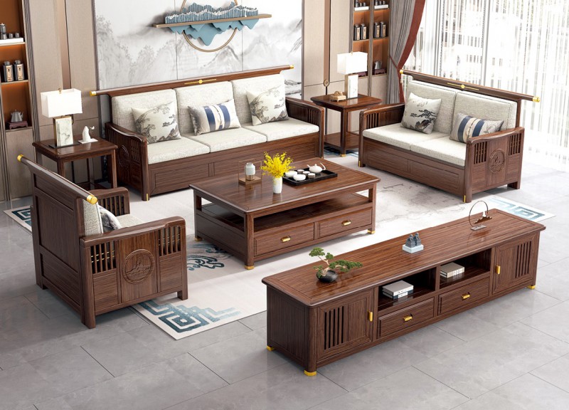 SF615沙發、KG603電視柜、KT605茶幾、KT606方幾