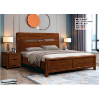 紫金檀，進(jìn)口橡木床、輕奢實(shí)木床，南康家具，宏星緣家具生產(chǎn)廠家